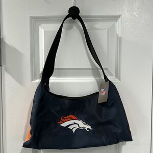 NFL Denver Broncos Blue Orange Shoulder Bag
